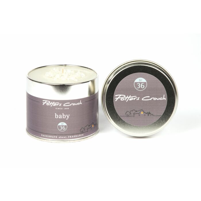 Potters Crouch - Candle Tin - Baby-1